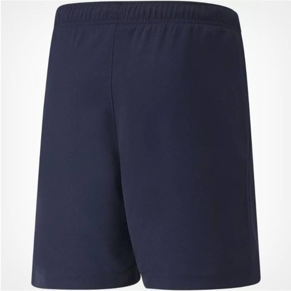 Puma Team Rise Shorts Jr Peacoat Drycell Medium NWT - Picture 6 of 9